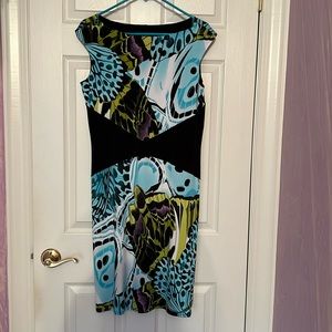 Eva Varro slim waist dress. Size M